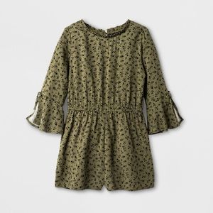 ART CLASS Green Romper